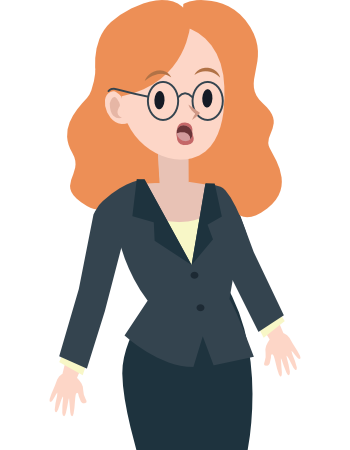 Freddy schaut überrascht